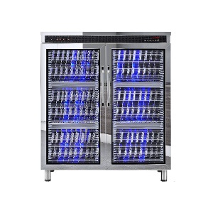 [S3621] ECO-LS52 네오코 LED자외선 살균소독기 (185L) 식판90~150개 / 열풍건조,타이머,식판소독기